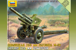 Soviet 122 mm howitzer