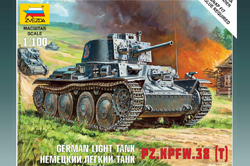 German light tank Pz.Kpfw.38 (T)