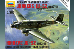 Немецкий транспортный самолет Юнкерс Ju-52 1932-45