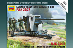 German heavy anti-aircraft gun FLAK 36/37